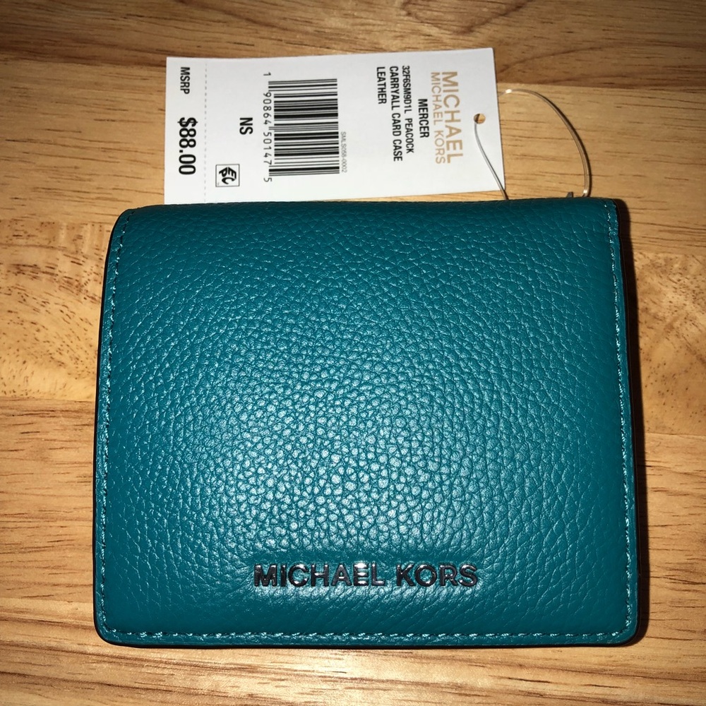 BNWT Michael Kors Mercer Carryall Card Case